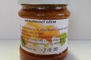 Meruňkový džem 210 ml